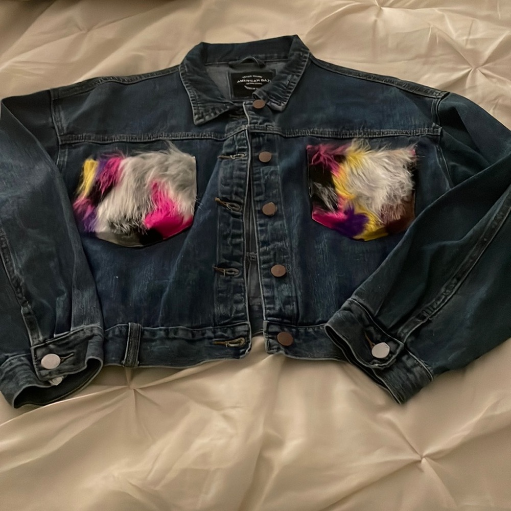 Unique denim jacket